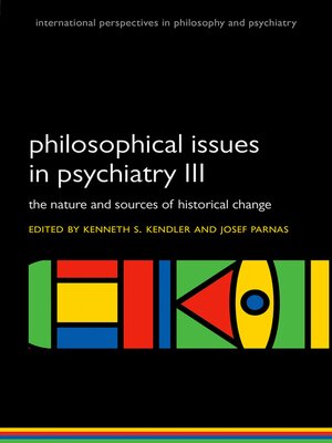 cover image of Philosophical issues in psychiatry III